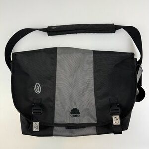 Timbuk2 Crossbody Messenger Bag CNBC Black Gray